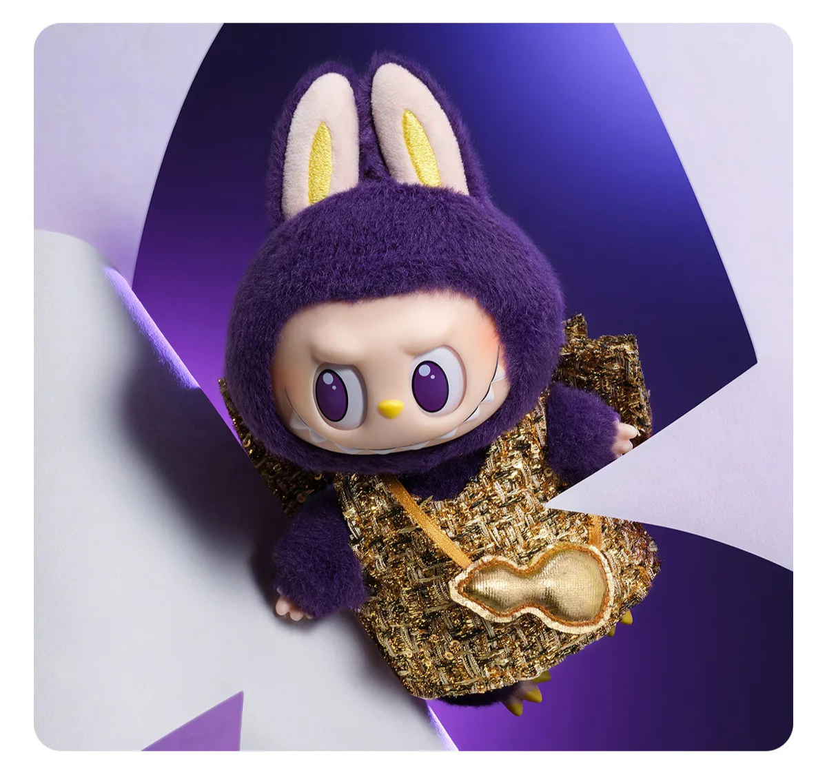 LABUBU × PRONOUNCE - WINGS OF FORTUNE Vinilo Plush Colgante