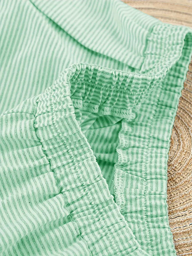 Conjunto de Pijama a Rayas