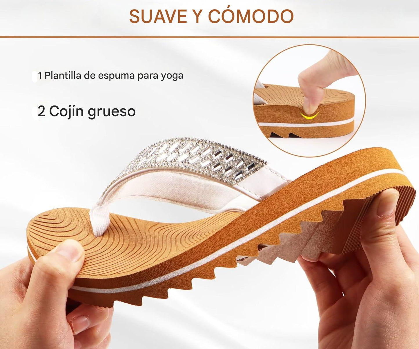 Sandalias Valeria - Sandalias Ortopédicas de Verano para Mujer