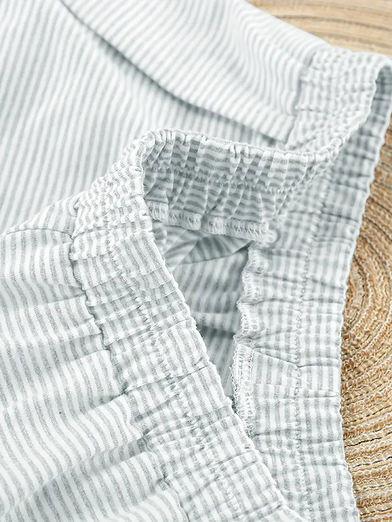 Conjunto de Pijama a Rayas
