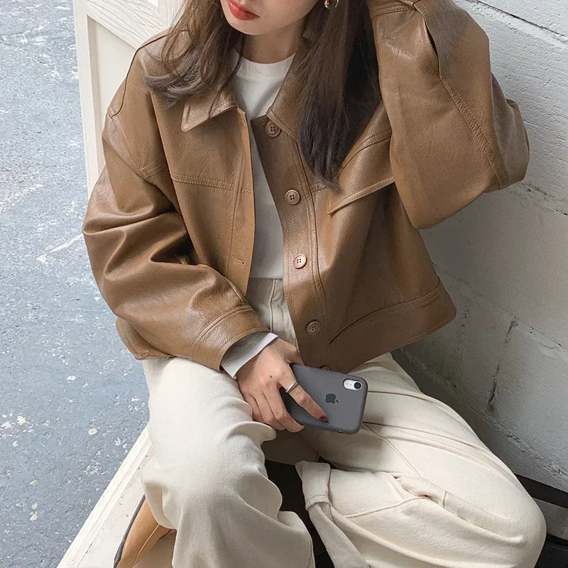 Joaquina - Chaqueta para Mujer Casual y Vintage