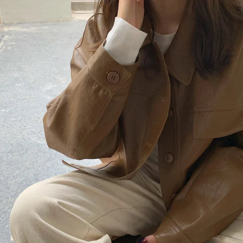 Joaquina - Chaqueta para Mujer Casual y Vintage