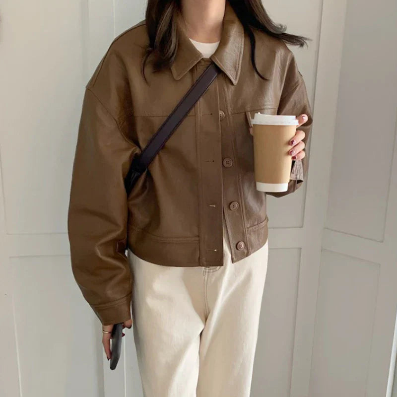 Joaquina - Chaqueta para Mujer Casual y Vintage