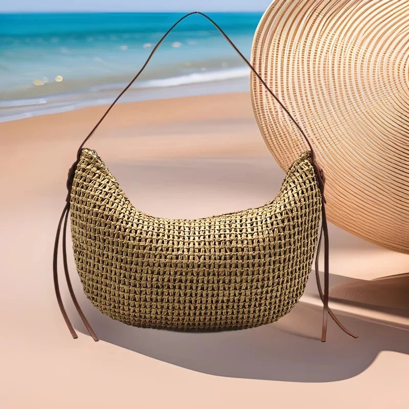 Bolso de Playa Bohemio – Estilo Natural y Comodidad en un Solo Accesorio