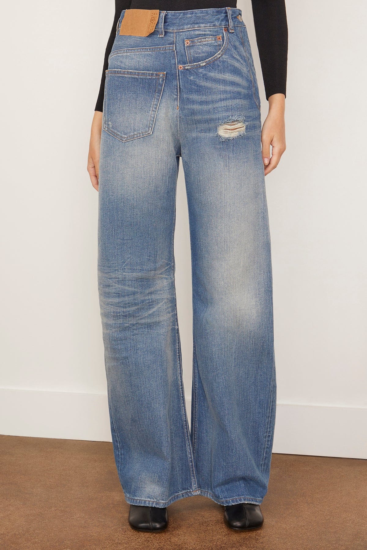 Twist Wide Leg Jeans
