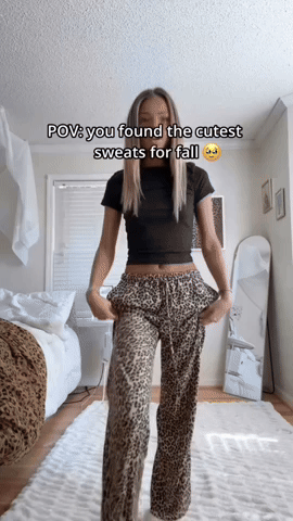 Pantalones Animal Print