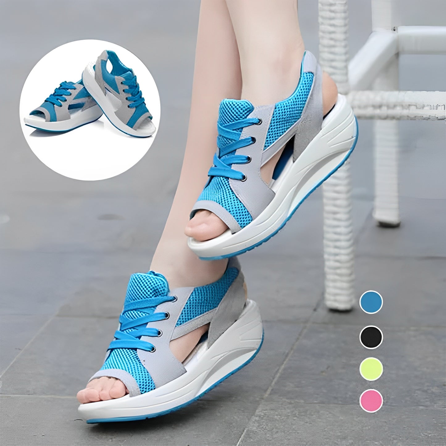 Sandalias Cuña Verona™ - Comodidad, estilo y altura para tu verano