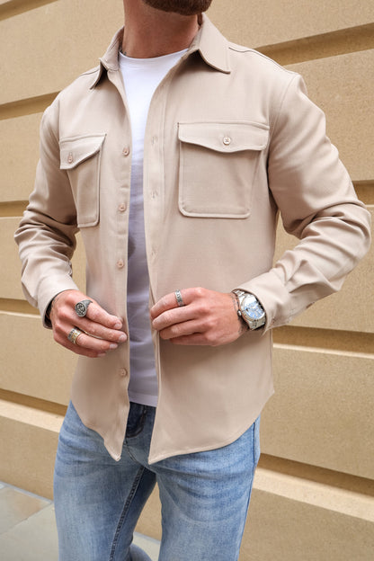 Sobrecamisa Dantesco - BEIGE