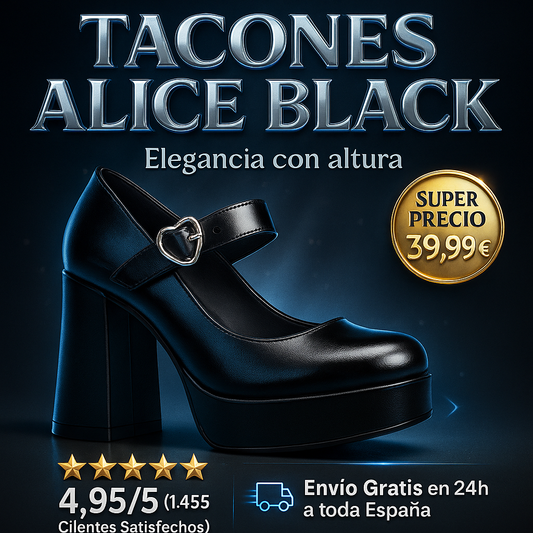 TACONES ALICE BLACK