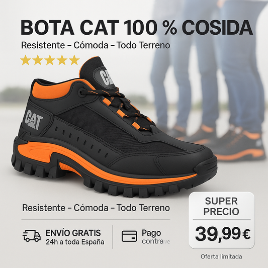 BOTA CAT 100% Cosida