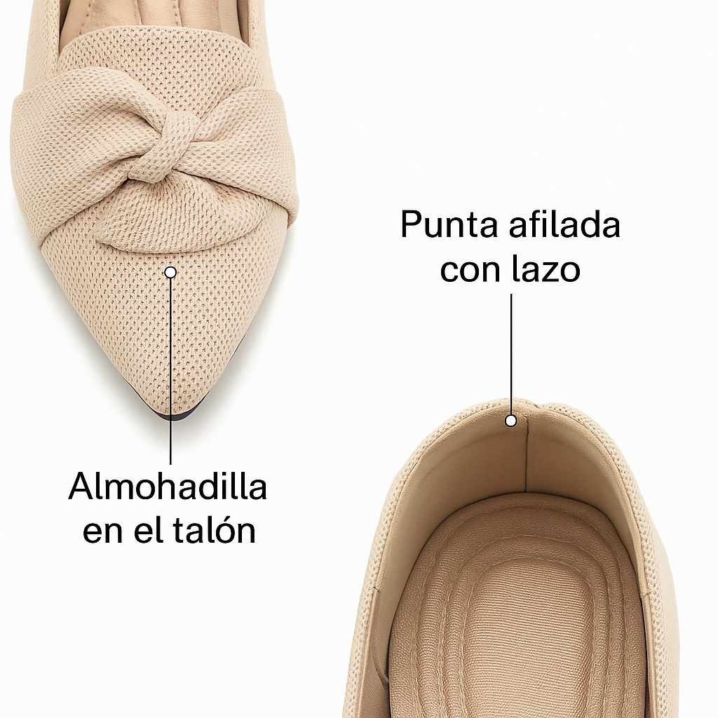 Zapatos Elegantes con Lazo