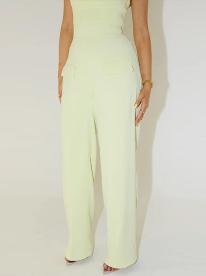 Conjunto Halter Elegancia Ejecutiva