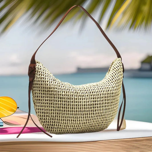 Bolso de Playa Bohemio – Estilo Natural y Comodidad en un Solo Accesorio