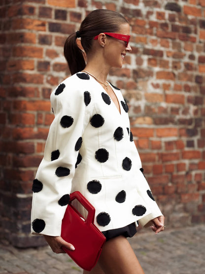 Blazer Elegante con Textura