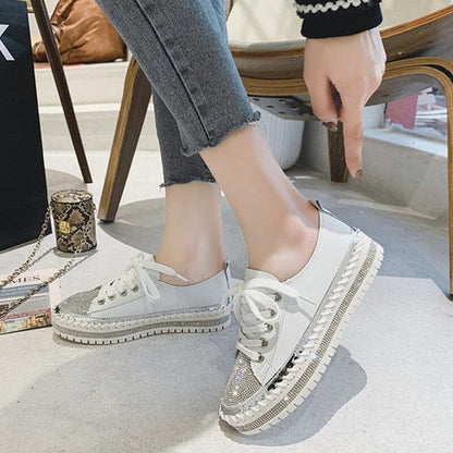 Zapatillas Brillantes Elegantes