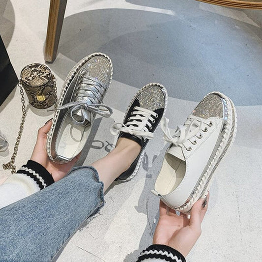 Zapatillas Brillantes Elegantes