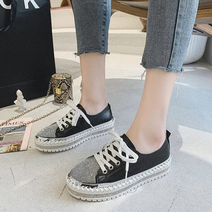 Zapatillas Brillantes Elegantes
