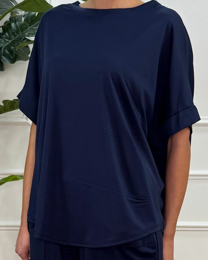 Conjunto de Camisa y Pantalón holgado para mujer