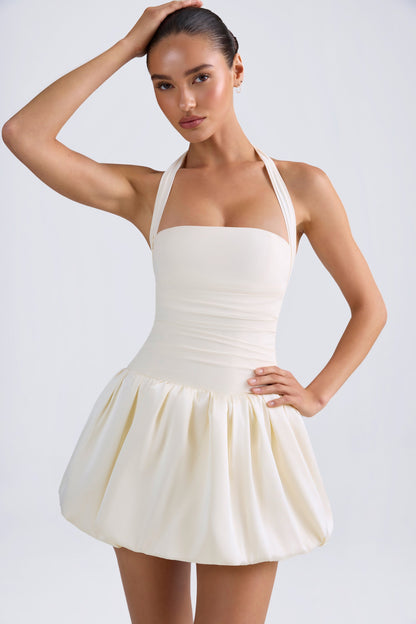 Vestido Mini Burbuja de Encaje