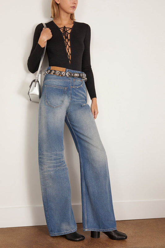 Twist Wide Leg Jeans
