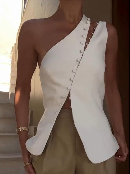 Top Asimétrico Elegante