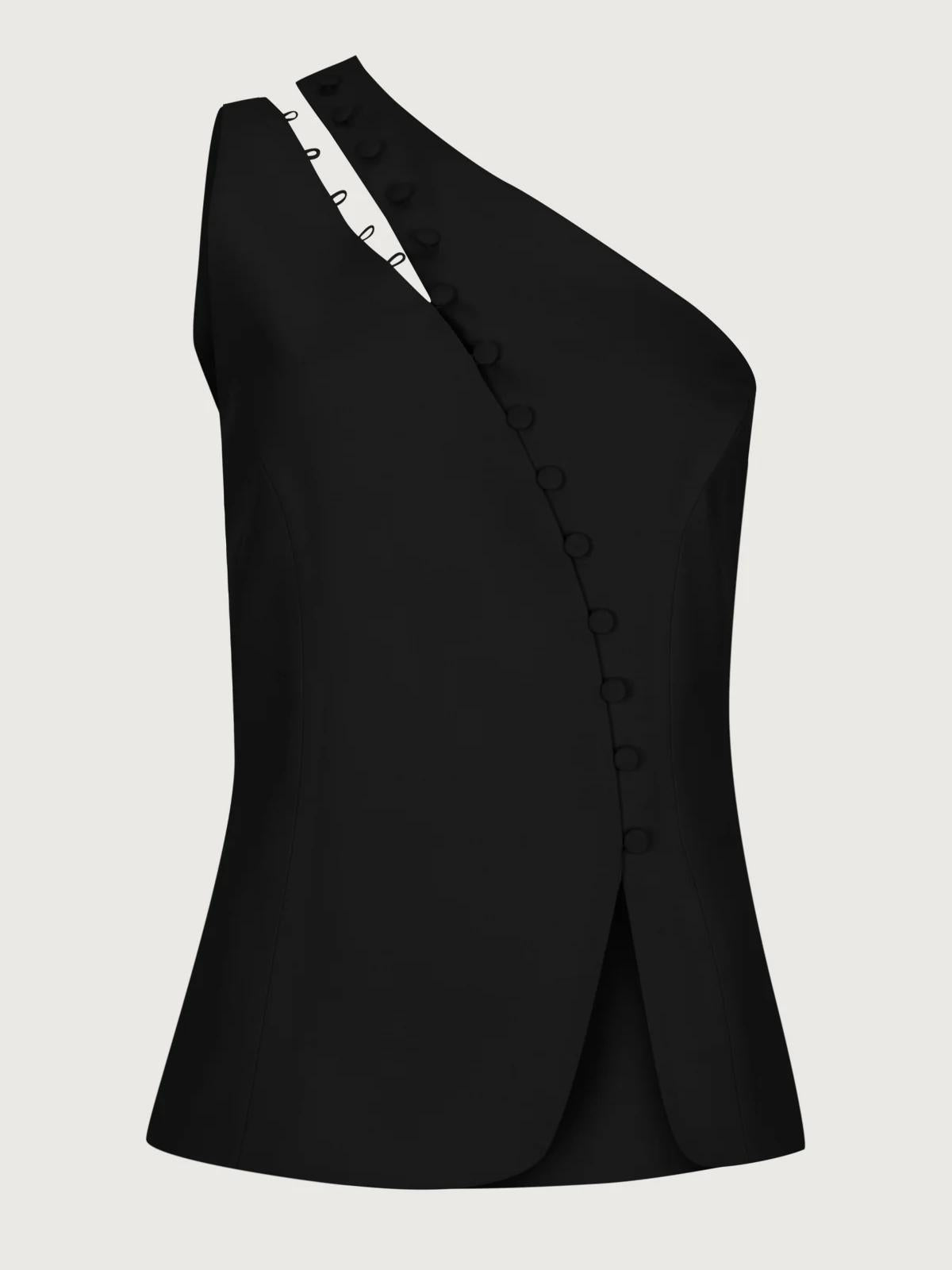 Top Asimétrico Elegante