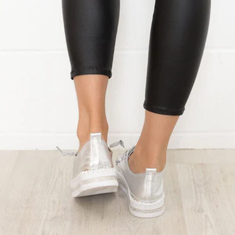 Zapatillas Brillantes Elegantes