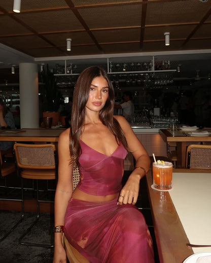 Conjunto Musa del Atardecer – Elegancia atrevida para noches inolvidables