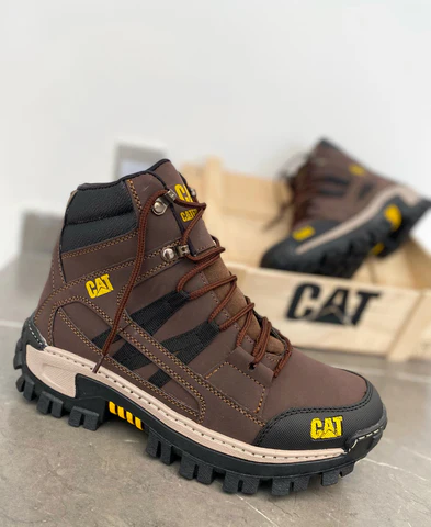 BOTA CAT PUNTA DE HIERRO COSIDA