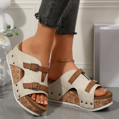 Sandalias de Plataforma con Cuña – Moda y Comodidad en Cada Paso